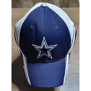 Reebok NFL Dallas Cowboys Hat One Size Fits All Blue Gray White